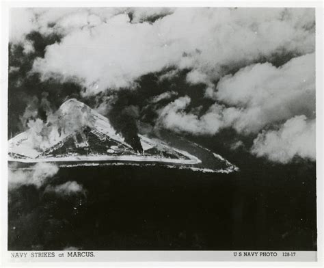 Naval bombing of Marcus Island, Japan | The Digital Collections of the ...