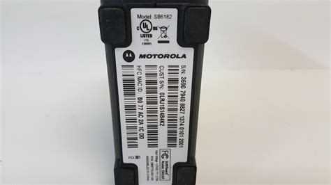 New Old Stock Motorola Surfboard 30 Cable Modem Sb6182 Ebay