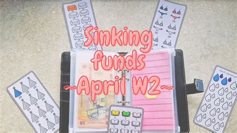 Cash Stuffing My Sinking Funds April W2 2023 Low Income YouTube