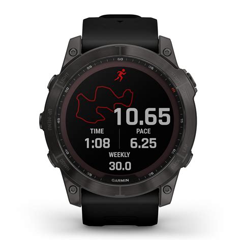 Garmin Fenix X Sapphire Solar Tytanowo Szary Zegarek Net