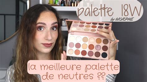 Makeup On Teste La Marque Morphe Avec La Nouvelle Palette W Youtube