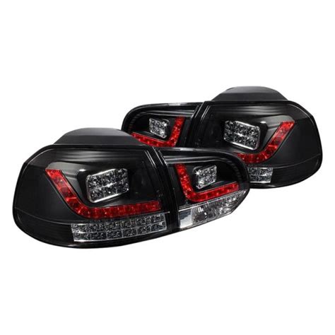 Spyder ALT YD VG10 LED BK Black Red LED Tail Lights