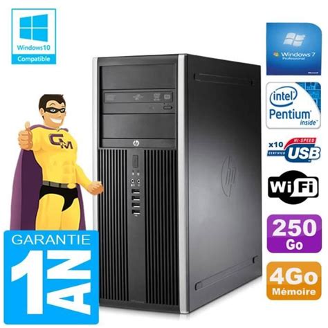 Pc Tour Hp Compaq Intel G Ram Go Disque Go Graveur Dvd