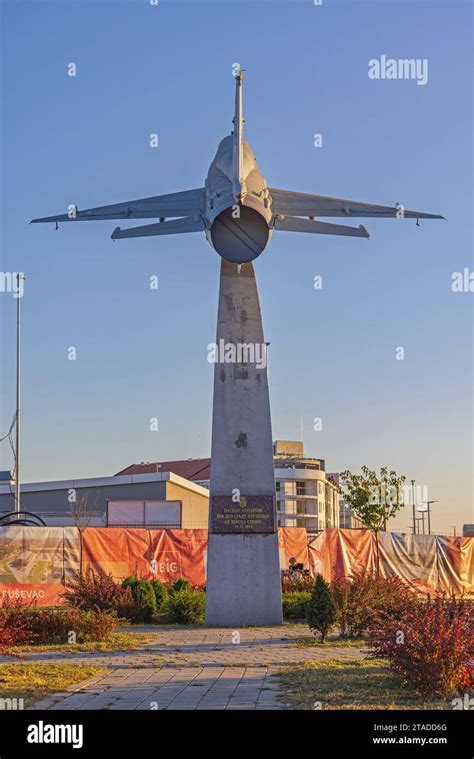 Krusevac Serbia October 12 2023 Old Decommissioned Mig 21 Jet