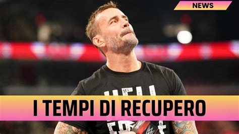 CM PUNK rivela quanto dovrà stare lontano dal ring YouTube