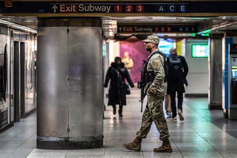 Gov Kathy Hochul Is Sending National Guard Members To The New York City Subway To Combat