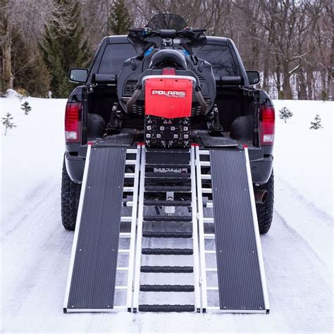 Black Ice 94 X 54 Snowmobile Loading Ramp With Stud Protectors