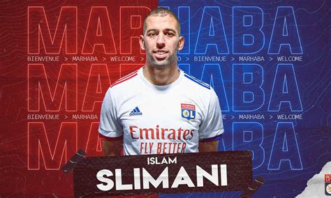 Olympique Lyonnais Islam Slimani Officiellement Gone Pour Mois