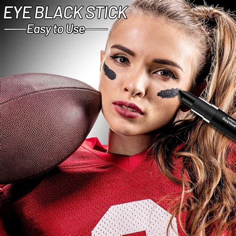 Erinde 3PCS Sports Eye Black Stick Eyeblack Face Paint Stick for ...