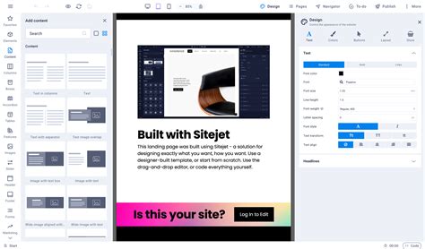 Sitejet Builder CPanel