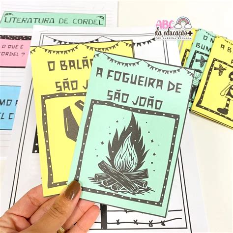Projeto Cordel Na Educação Infantil