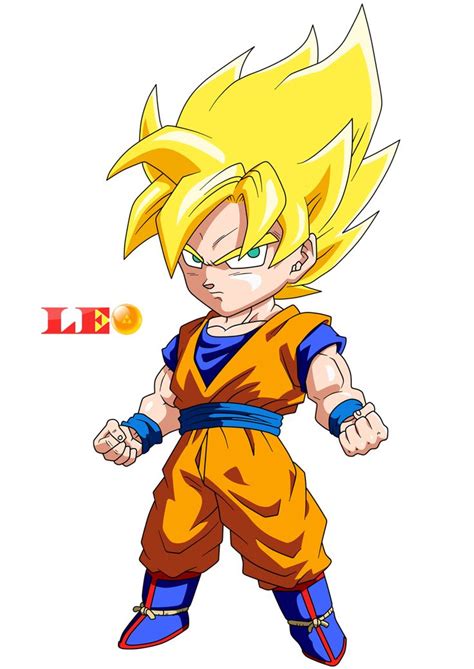 Chibi Goku Saiyan by Link-LeoB on DeviantArt | Chibi goku, Dragon ball ...