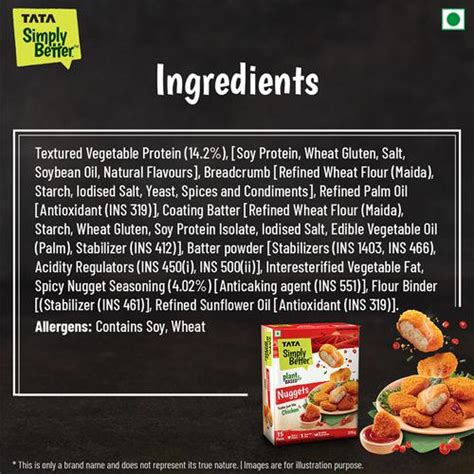 Buy Tata Simply Better Plant Based Chicken Nuggets Tastes Just Like