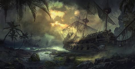 Graveyard of ships on Behance