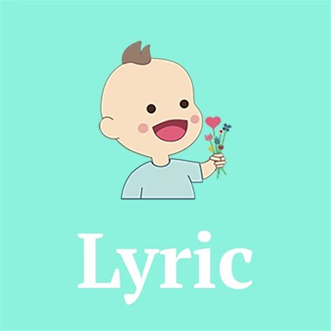 Lyric – meaning, origin, pronunciation & popularity