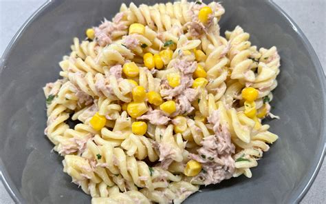 Simple Tuna Sweetcorn Pasta Bounceback Food Cic