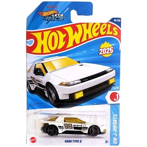 Hot Wheels Básico Mattel HW J Imports Netflix Let s Race Hako Type D Lote D Carrinhos