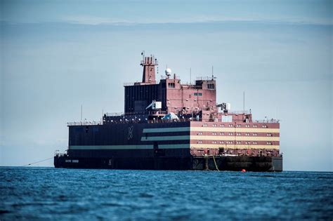 Russia S First Floating Nuclear Power Plant Arrives In The Arctic