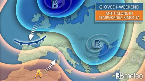 Meteo Da Gioved Rimonta L Anticiclone Ma Si Cambia Gi Nel Weekend