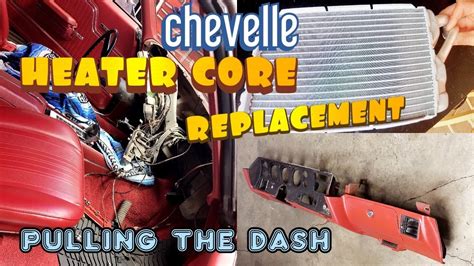 Replace Heater Core Chevelle