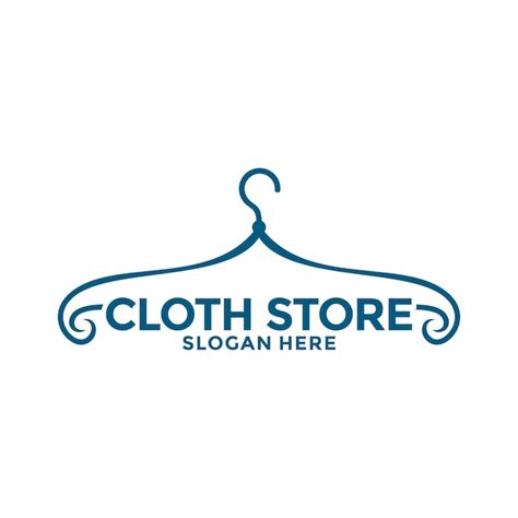 Premium Vector Cloth With Shopping Bag Clothing Store Logo Design