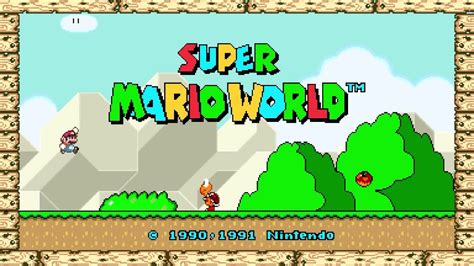 Super Mario World Longplay Widescreen Youtube