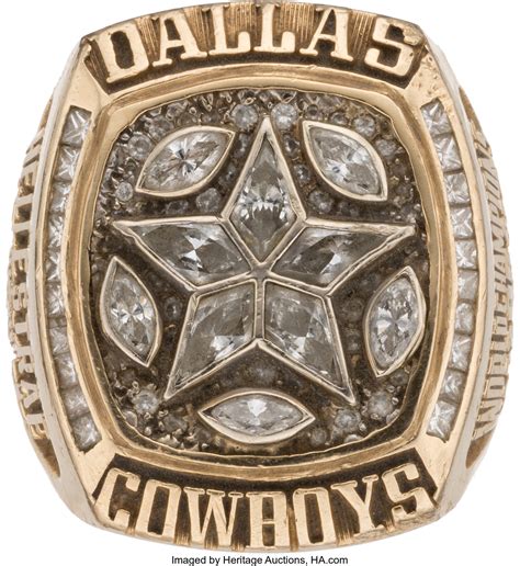 1995 Dallas Cowboys Super Bowl XXX Championship Ring Presented to | Lot #80092 | Heritage Auctions