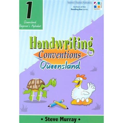 Handwriting Conventions Queensland Book 1 2nd Ed Edsco