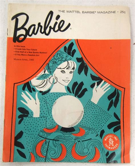 Sold Price Vintage 1965 Barbie Doll Mattel Magazine March April Issue January 6 0118 100