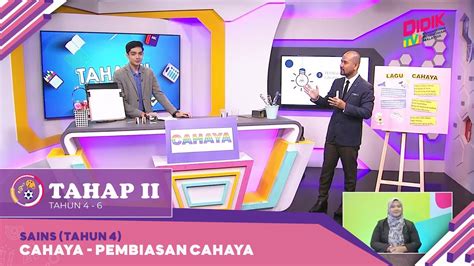 Tahap Ii Klip Sains Tahun Cahaya Pembiasan Cahaya