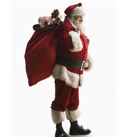 Santa Claus Costume Suit Outfit Christmas Costumes Full Sets - Pjsbuy.com