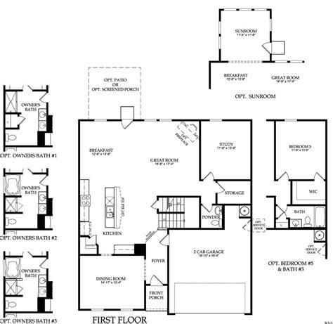 Centex Floor Plans 2007 Floorplans Click