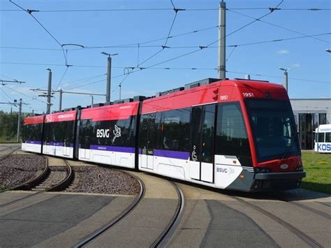 First Tramino Ii Arrives In Braunschweig Railway Trains Light Rail