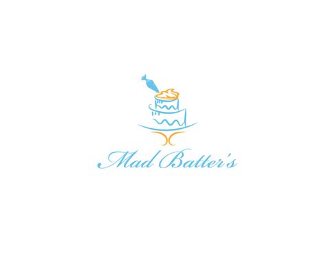 Playful Feminine Bakery Logo Design For Meoi S Mad Batters Cakery By