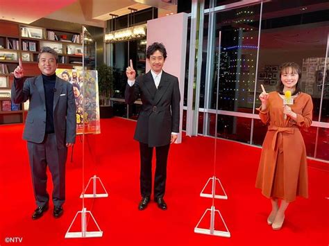 日本テレビ系『シューイチ』さんのインスタグラム写真 日本テレビ系『シューイチ』instagram「 8時40分頃からはショービズ🎶 📌映画「新解釈・三國志」⚔️ 大泉洋さん🛡ムロ