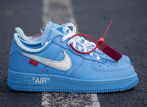 Off White Nike Air Force Low Mca Blue Release Date Sbd