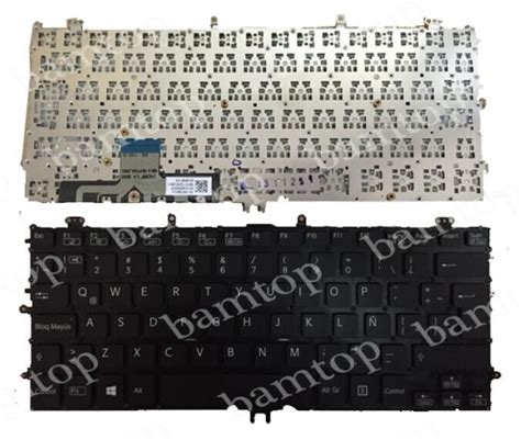 Sony Vaio Svf N Black Color Latin Keyboard Spanishkeyboardstore