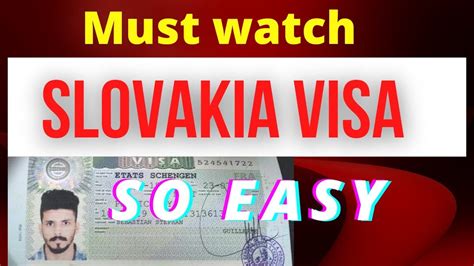 Why So Easy To Get Slovakia Visa From India On Fresh Indian Passport