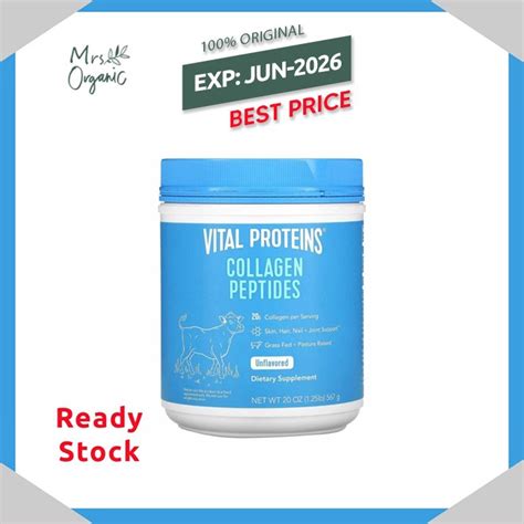 Jual Vital Proteins Collagen Peptides Unflavored 567 Gr Awet Muda Mulus Shopee Indonesia