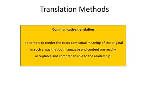 Ppt Translation Methods Powerpoint Presentation Free Download Id