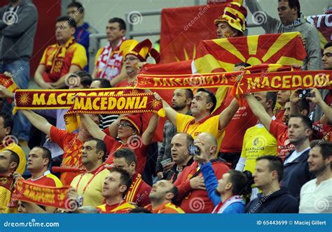 EHF EURO 2016 Croatia Macedonia Editorial Stock Image Image Of Action