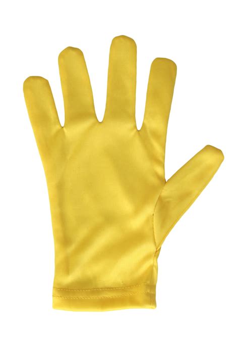 Bright Yellow Gloves