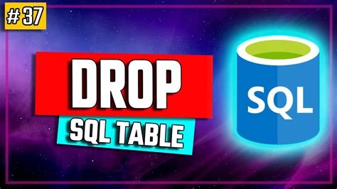 Sql Drop Table Delete Tables From Database Sql Tutorial Youtube