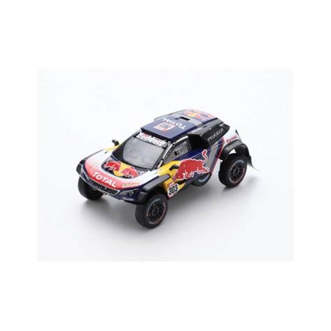 Peugeot 3008 DKR Maxi 303 Winner Rallye Dakar 2018 Sainz Cruz Spark