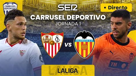 Sevilla Fc Valencia Cf En Directo Laliga Jornada