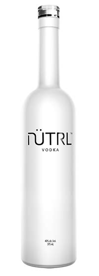 Award-winning Premium Canadian Vodka - NÜTRL