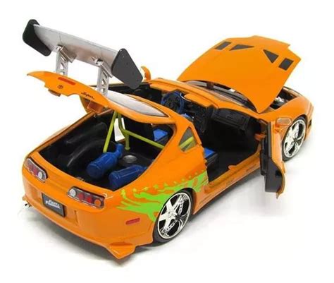 Miniatura Toyota Supra Velozes Furiosos Figura Brian Venda Em