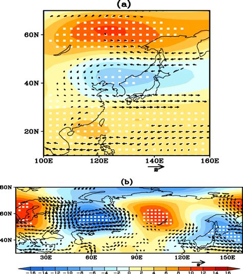 Regression Of Anomalies Of Geopotential Height At Hpa Units