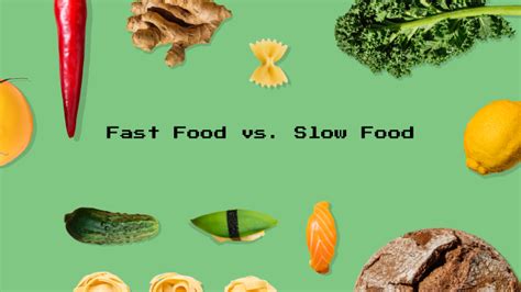 Fast Food Vs Slow Food By Elijah Tunfisch On Prezi