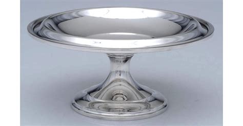 Calvert Old Maryland Plain Sterling Hollowware Compote Round Height